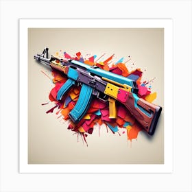 Ak-47 3 Art Print