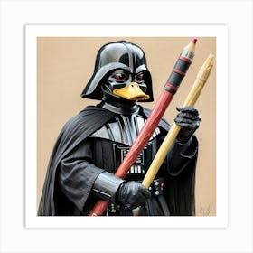 Darth Vader 2 Art Print