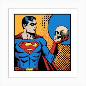 Superman Art Print