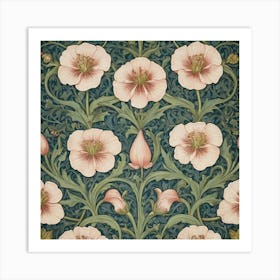 William Morris Wallpaper art print Art Print