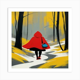 Red Riding Hood 2 Art Print