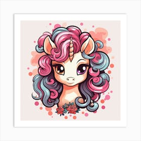 Unicorn 63 Art Print