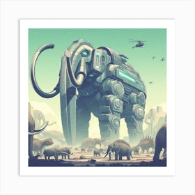 Elephant Kingdom Art Print