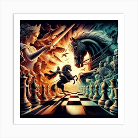 Chess21 Art Print