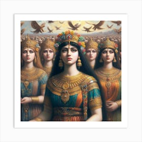 Queens ofBabylon63 Art Print