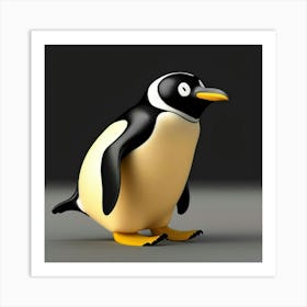 Penguin 2 Art Print