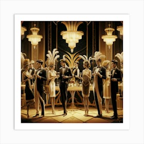 Great Gatsby 80 Art Print