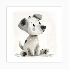 Dalmatian Dog Art Print