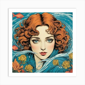 Mermaid 1 Art Print