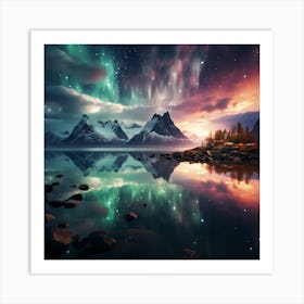 Aurora Borealis 2 Art Print