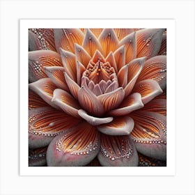 Lotus Flower Art Print