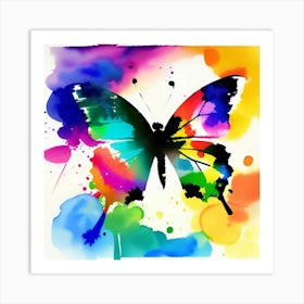 Colorful Butterfly 79 Art Print