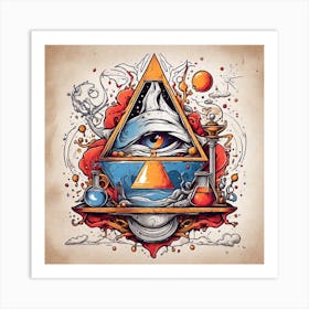 All Seeing Eye Art Print