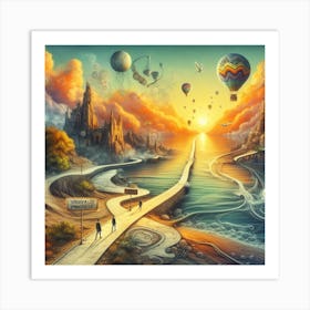 Dreamscape 11 Art Print