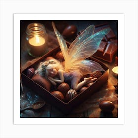 Fairy In A Box Art Print