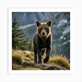 Grizzly Bear 1 Art Print