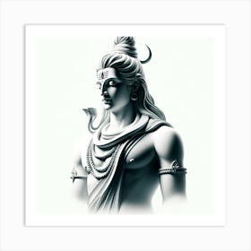 Lord Shiva 6 Art Print