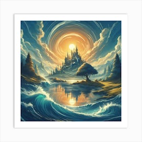 A Fantastical Land 6 Art Print