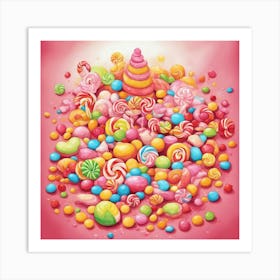 Candy Coma Art Print