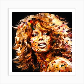 Tina Turner Young - Tina Turner Tribute Art Print