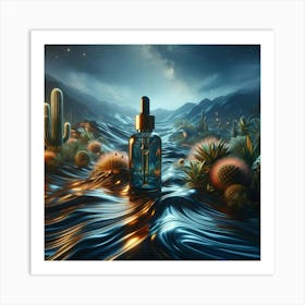 Cactus In The Desert 2 Art Print