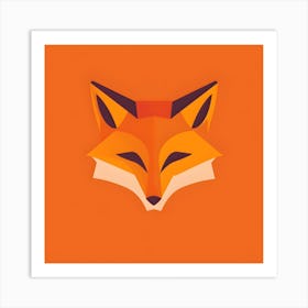 Fox Head Art Print