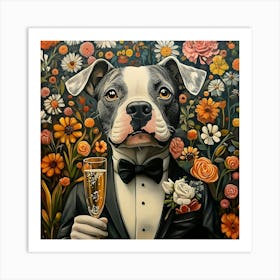 Whimsical Dogs 64 Art Print