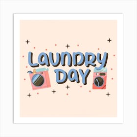 Laundry Day 1 Art Print