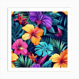 Lush Blooms (10) Art Print