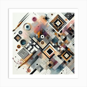 Abstract Painting 240 Art Print