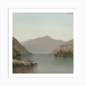 View Of A Lake 8 Art Print