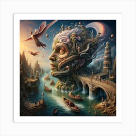 Dreamscape 17 Art Print