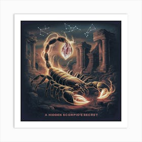 Hidden Scorpion'S Secret 1 Art Print