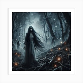 Dark Forest 2 Art Print