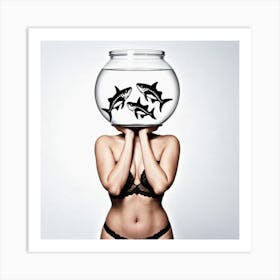 Fish Bowl 35 Art Print