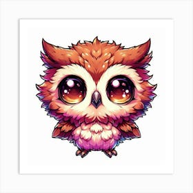 Cute Owl 2 Art Print