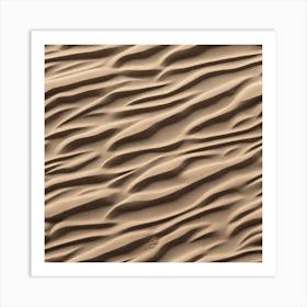 Realistic Sand Flat Surface Pattern For Background Use Trending On Artstation Sharp Focus Studio Art Print