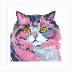 Persian Cat 02 Art Print