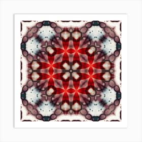 Modern Art The Pattern Is Symmetrical Art Print