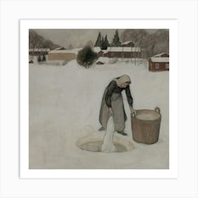 Swedish Winter Art Print