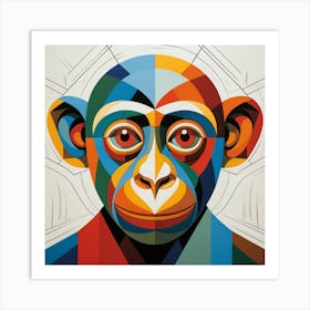 Chimpanzee Art Print