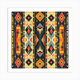 Navajo Pattern Art Print