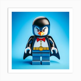 Penguin from Batman in Lego style Art Print