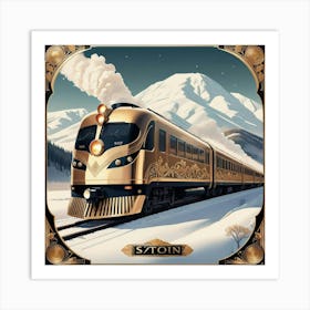 Train Art Print