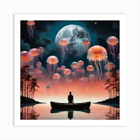 Jellyfish 1 Art Print