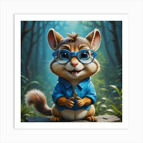 Alvin And The Chipmunks 17 Art Print