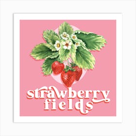 Strawberry Fields 1 Art Print