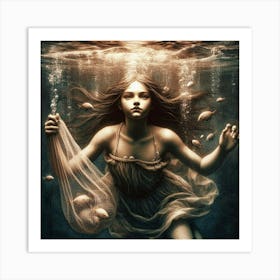 Mermaid 11 Art Print