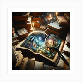 Book Of Wonders Art Print