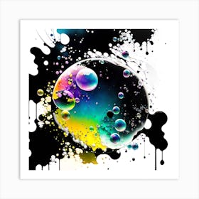 Abstract Painting 45 Art Print